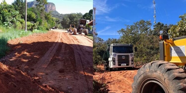 Caminho para Morro do Paxixi passa por manutenção e limpeza