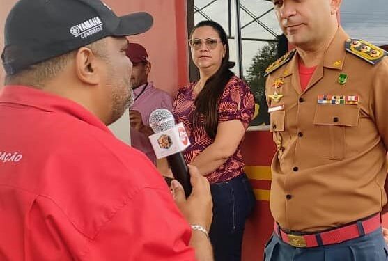 EXCLUSIVIDADE: Radio Capital Fm e site www.mirandams.com.br cobrem inauguração do quartel do Corpo de Bombeiro e Defesa Civil de Miranda-Ms