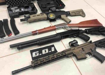 27 fuzis são apreendidos em operação contra comércio ilegal na faixa de fronteira
