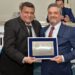 Alexandre Gameiro, da Empresa Acelera Internet, recebe o titulo de Cidadão Mirandense