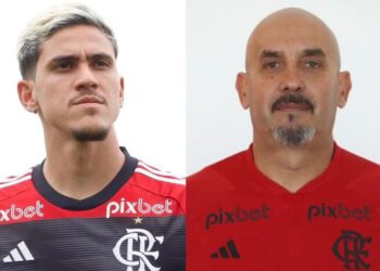 Pedro jogador do Flamengo é agredido por preparador físico.