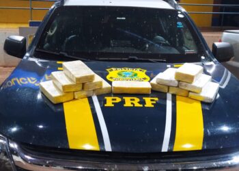 PRF apreende 13 Kg cocaína em Miranda (MS)