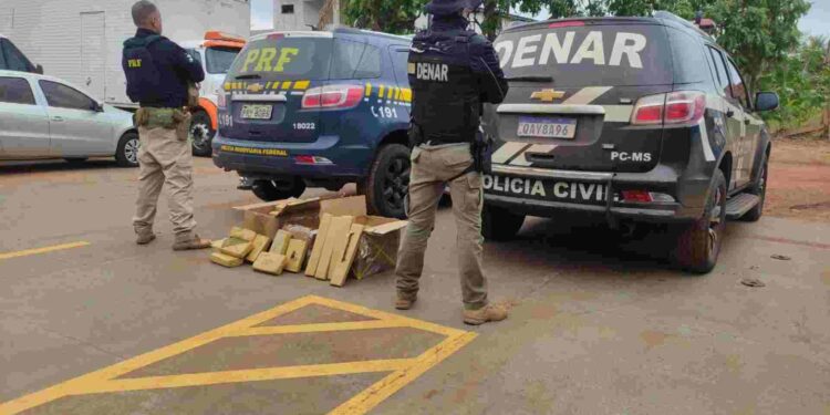 Caminhoneiro é preso em flagrante com maconha avaliada em R$ 616 mil em Campo Grande