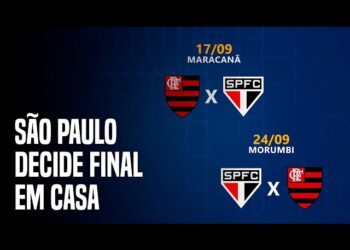 São Paulo decide em casa a final da Copa do Brasil contra o Flamengo