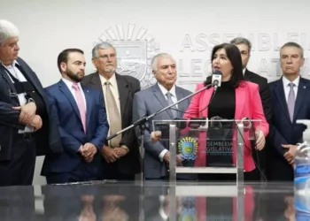 Temer é homenageado e Simone Tebet garante recursos para a Rota Bioceânica