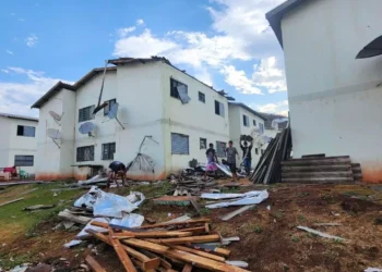 Vendaval em Corumbá causa prejuízo estimado em R$ 3,7 milhões