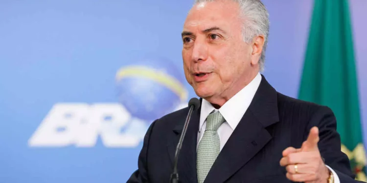 Ex-presidente Michel Temer vem a MS nesta semana visitar obras da Rota Bioceânica