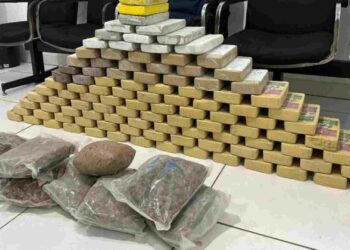 PRF apreende cocaína avaliada em mais de R$ 2 milhões e 4,7 quilos de skunk em Miranda