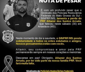 PRF morre, após cair de cavalo durante passeio na casa dos pais em Anastácio