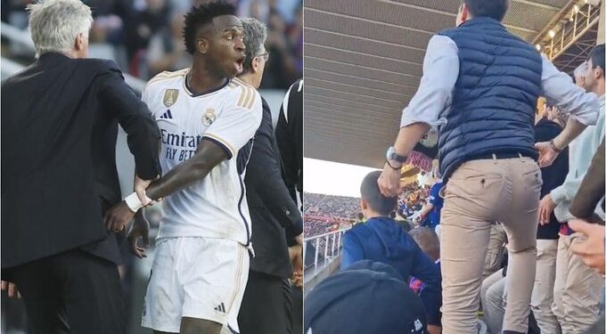Vini Jr volta a ser alvo de racismo no clássico entre Real e Barça