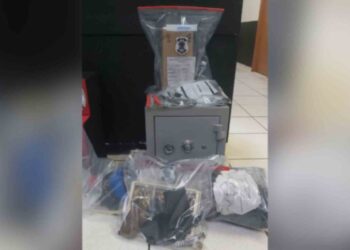 Ladrões invadem escritório, tentam levar cofre e um morre em troca de tiros com a PM em Campo Grande
