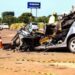 Casal morre em acidente com carreta que saía de posto de combustível na BR-163 em Campo Grande
