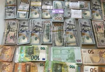 PF apreende US$ 110 mil e 26 mil euros em casa de alvo da operação Lesa Pátria