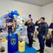 PM faz surpresa no aniversário da pequena Lívia, fã da corporação em Miranda