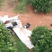 Avião com cocaína é interceptado pela FAB e quebra ao meio em pouso forçado