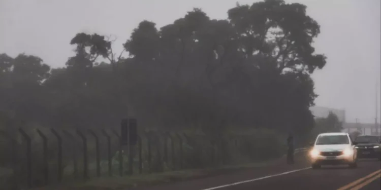 Primeira frente fria em Mato Grosso do Sul derruba temperaturas para 15°C