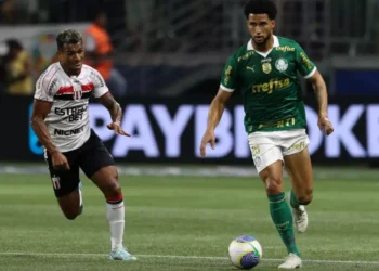 Estêvão marca no final e garante vitória do Palmeiras sobre o Botafogo-SP na Copa do Brasil