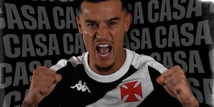 Vasco anuncia o retorno de Philippe Coutinho