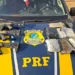 Mulher é presa com fuzis e drogas escondidas em painel de carro em Campo Grande