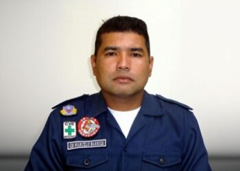 Colegas de farda homenageiam Guarda Municipal morto em acidente em Corumbá