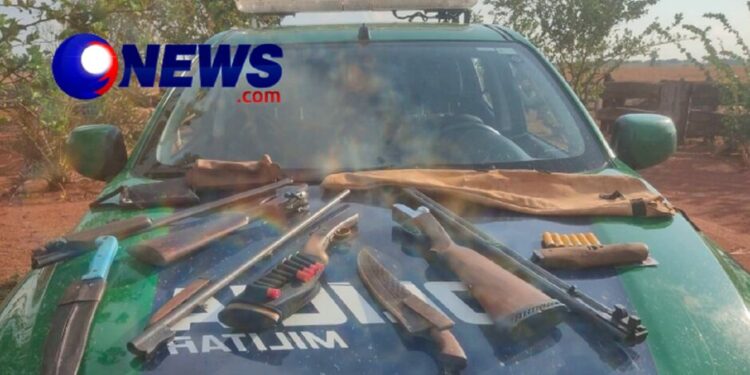 Presidente da Câmara é preso com armas de fogo e faca em Pedro Gomes
