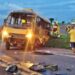 Ônibus atingido por carreta transportava 16 atletas de futsal de Camapuã; 4 estão em estado grave
