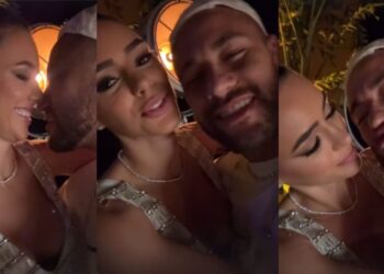 Apaixonado, Neymar se declara para mãe de sua filha: ‘mulher da minha vida’