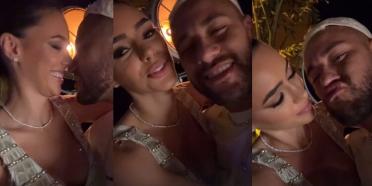 Apaixonado, Neymar se declara para mãe de sua filha: ‘mulher da minha vida’