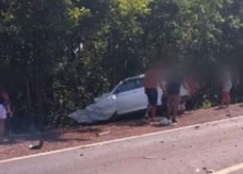 Morre uma das vítimas de acidente na BR-262, entre Aquidauana e Miranda