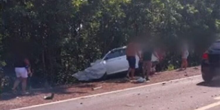 Morre uma das vítimas de acidente na BR-262, entre Aquidauana e Miranda