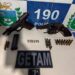 GETAM prende homem por violência doméstica e posse ilegal de armas em Aquidauana