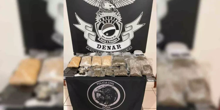 Donos de bar na 14 de Julho são presos com três quilos de drogas em Campo Grande