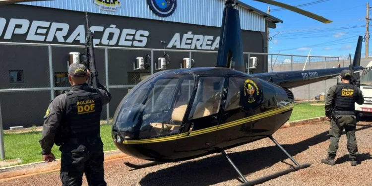 Criminosos morrem em confronto com o DOF após pouso de helicóptero em fazenda de MS