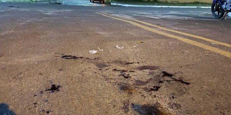 Mulher espancada é socorrida com ferimentos graves e suspeita de fratura em Maracaju