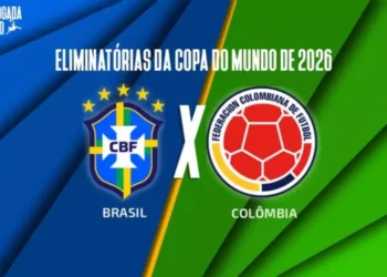 Hoje tem: Brasil x Colômbia