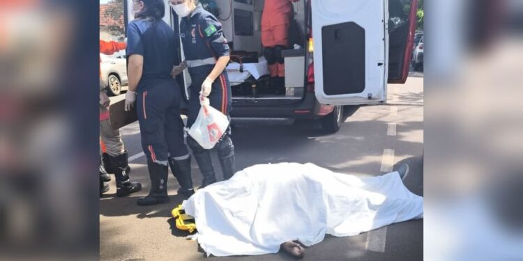 Motorista de app passa mal e morre no Centro de Campo Grande
