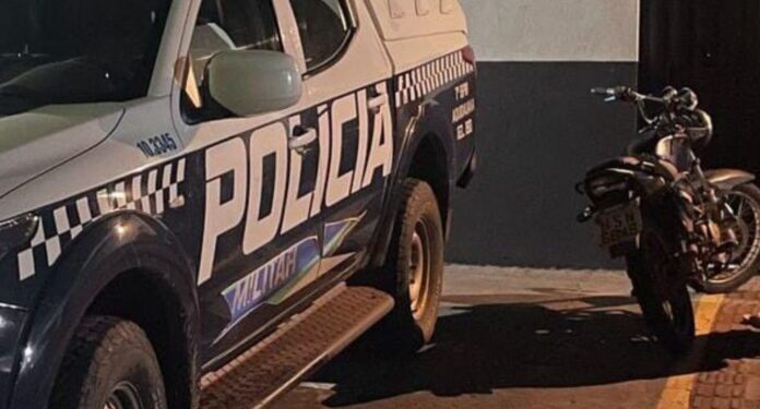Homem é preso circulando com moto furtada em Miranda