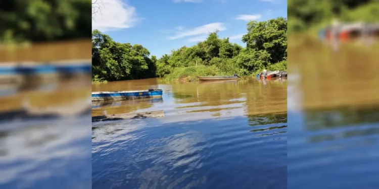 Cheia do Rio Miranda atinge nível de emergência e mobiliza prefeitura para retirada de famílias