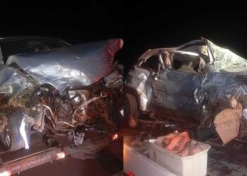Acidente entre dois carros deixa ferido na BR-262, em Terenos