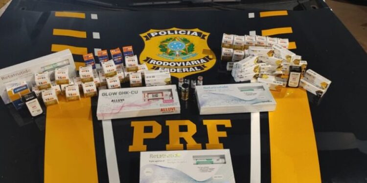 Contrabando fitness! Carga de canetas emagrecedoras e anabolizantes ilegais é apreendida na BR-262