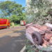Dormir ao volante quase termina em tragédia na BR-262 em Miranda