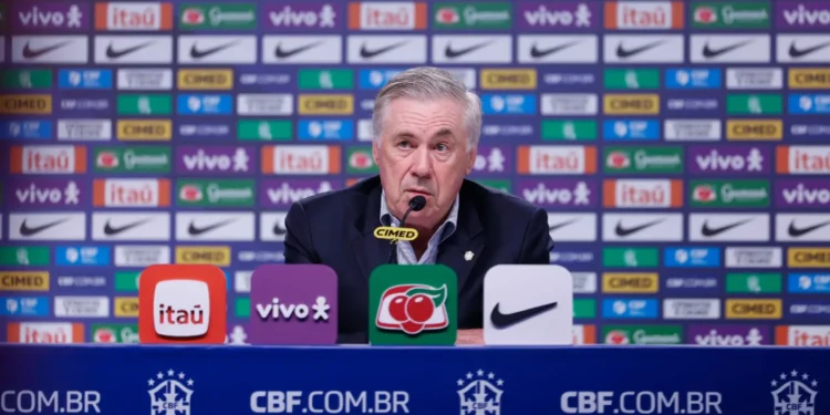 Ancelotti anuncia última convocação da Seleção antes da Copa nesta segunda