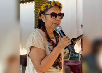 Taunay faz história e empossa primeira mulher cacique da comunidade indígena