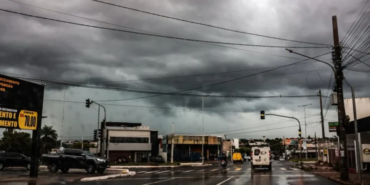 Sexta-feira terá chuva e temperaturas amenas em Mato Grosso do Sul