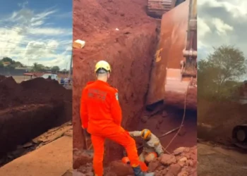 Trabalhador morre soterrado durante obra em rede de esgoto em Maracaju