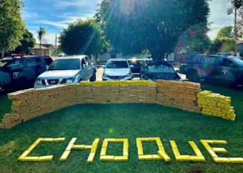 Batalhão de Choque apreende mais de uma tonelada de maconha durante ação em Sidrolândia
