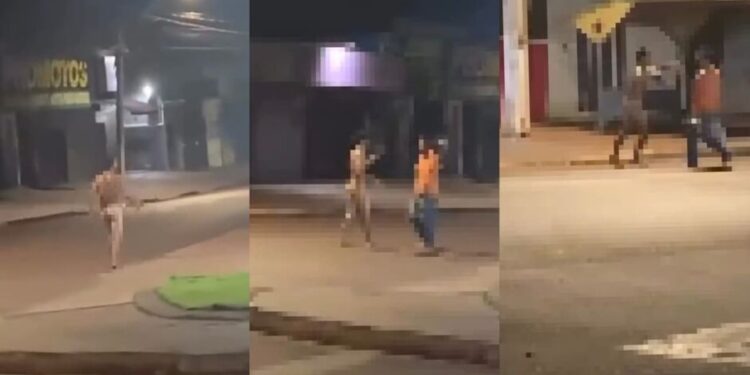 Homem sai nu pelas ruas, invade casa e tenta atacar idosa em Dourados