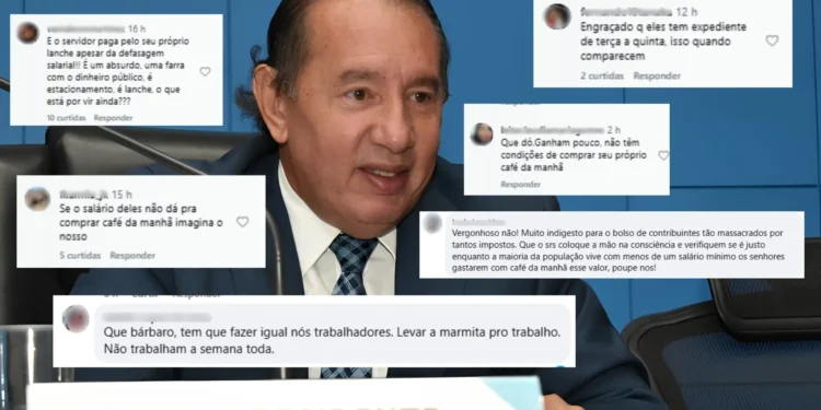 População se revolta com ‘lanche gourmet’ de R$ 618 mil exclusivo a deputados em MS