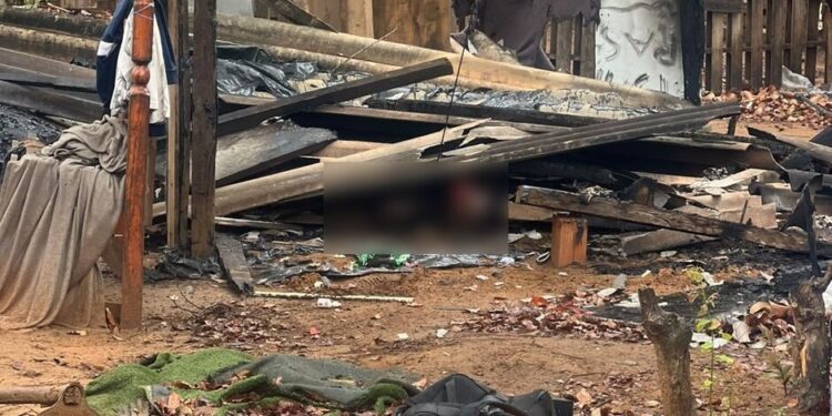 Homem é encontrado morto e parcialmente carbonizado após incêndio em Campo Grande