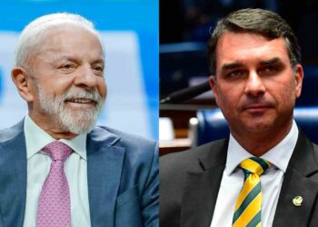 Flávio Bolsonaro tem 51% das intenções de voto e Lula 49%, aponta PoderData/Aya